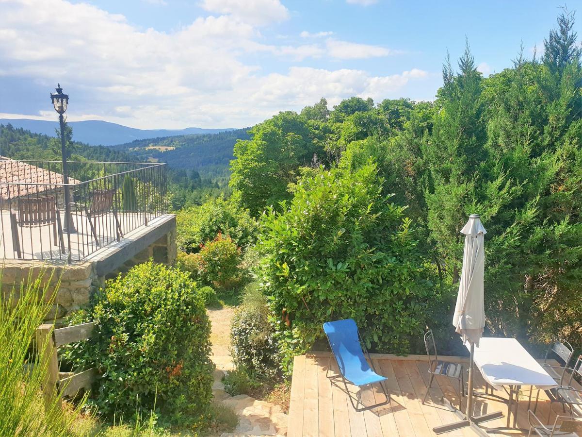 Le Petit Rias Gite Soleil Saint Maurice en Chalencon Luaran gambar