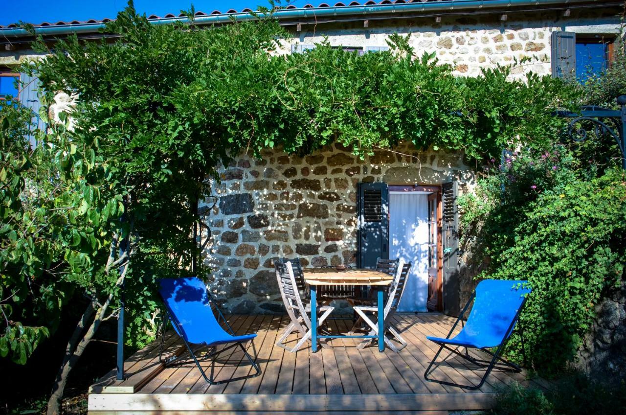 Le Petit Rias Gite Soleil Saint Maurice en Chalencon Luaran gambar